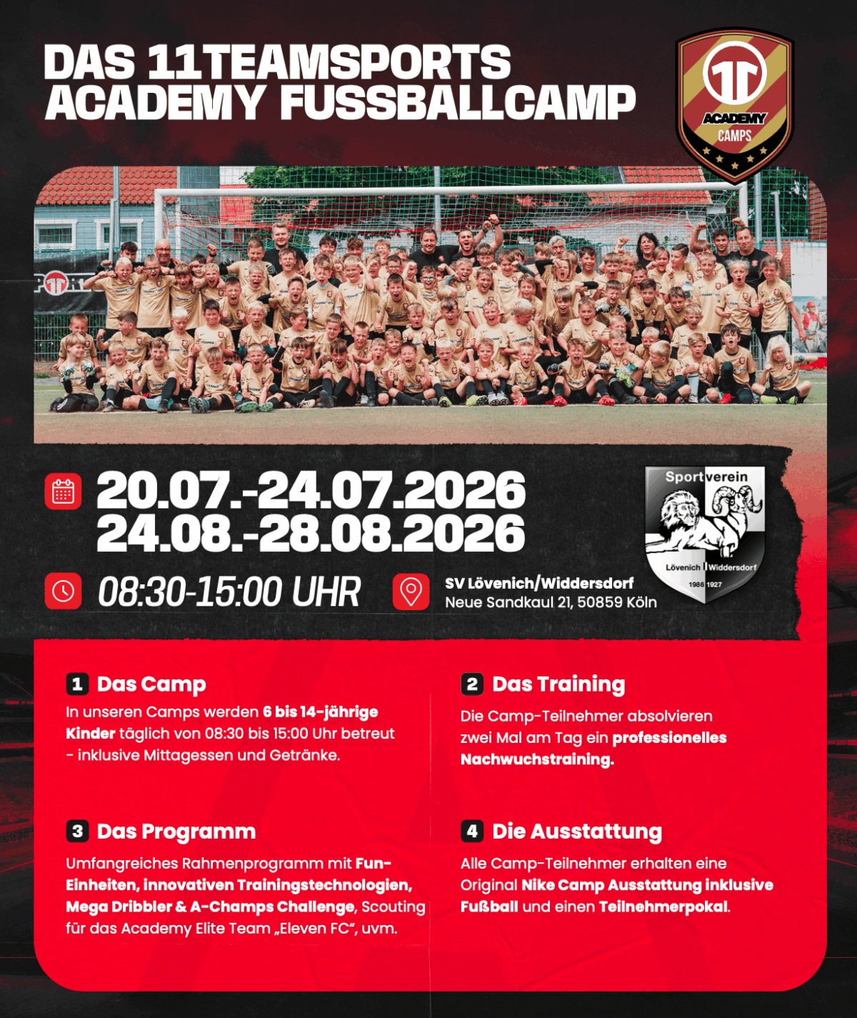LöWi Sommercamp Anmeldeflyer